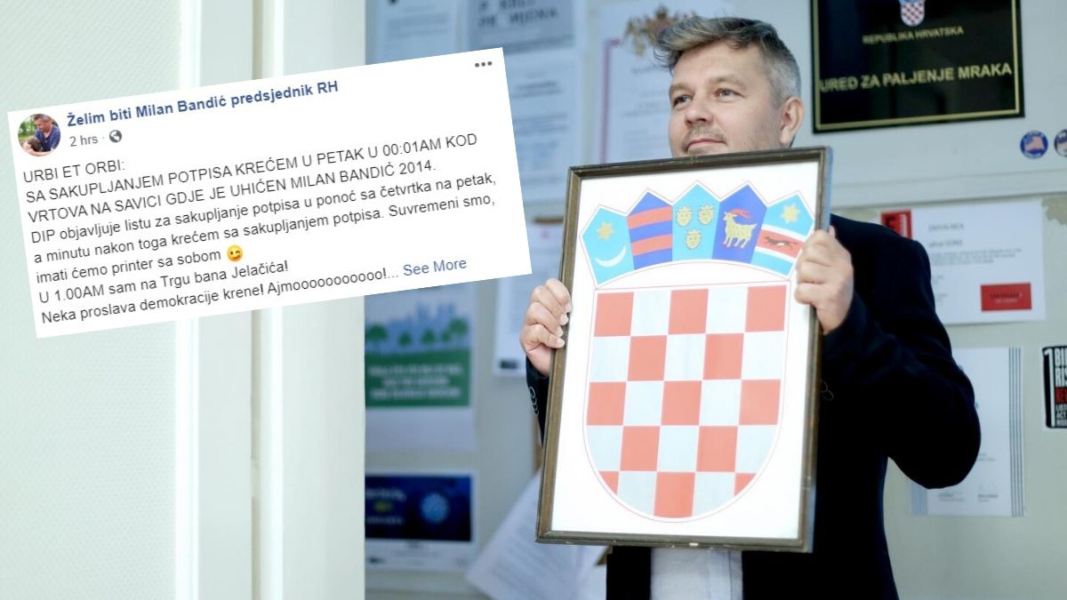 Juričan počinje prikupljati potpise na mjestu gdje je uhićen Bandić